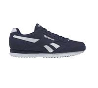 (10.5 UK, Navy/White) Reebok Mens Royal Glide Ripple Suede Trainers