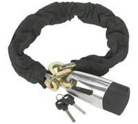 10.5 x 900mm Motorcycle Chain & Disc Lock - 4 STAR ART Rated Anti Drill Saw Pick