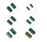 10/50/100 Pcs/Lot 50V 0.47uF DIP High Frequency Aluminum Electrolytic Capacitor