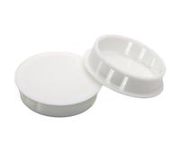 10/50/100 Pcs White Plastic Hole Plug 5-75mm Nylon Hole Cover HP-22 SKT-25 Round Plugs Plug For Furniture(HP-35,10Pcs)