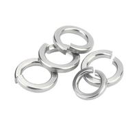 10/50/100pcs Spring Split Lock Washer Elastic Gasket M1.6 M2.5 M3 M4 M5 M6 M8 M10 M12 M16 M24 M27 M30 A2 Stainless Steel