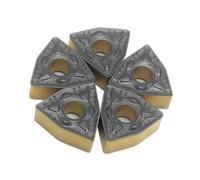 10/50/100pcs WNMG060404 WNMG060408 PM 4225 Carbide Inserts CNC Lathe Tool Alloy Stainless Steel Cast Iron Cutting Tools(10PCS,WNMG060404-PM 4225)