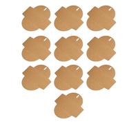 10/50 Pcs Brown Paper Envelopes Set Latch Closure Project Pocket Document Organizer Office Folder Booklet Bag Paper Envelopes String Button Closure