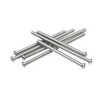 10-50 stainless steel extension screws M3.5 M4 M5 round head cross socket switch bolt rod length fixed, suitable for DIY(105mm (20pcs),M5)