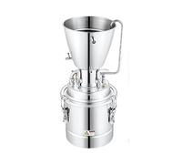 10/50L Alcohol Distiller Alcohol Still with 304 Stainless Steel Tube Brewing Kit for Home Distillery Whisky Wine Brandy(10L (liquefied Gas))