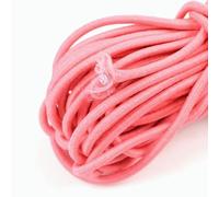 10-50M 2.5mm Thick Round Bungee Cord Colorful Elastics Rubber Rope for Sewing Shoes Hair Band Elastic Rope Apparel Strech Tapes-05Pink-2.5mm-10Meters