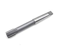 10-50mm HSS Carbide Inlaid Reamer, Morse Taper Shank MT2 MT3 MT4, High-Speed Steel Machine Reamer with YG8 Tungsten Steel Tip, 1 PC(21mm)