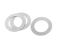 10/50pcs 0.3/0.5mm M3-M40 304 Stainless Steel Shim Gasket Ultra Thin Flat Washer(M8x12xThick 50pcs,0.3mm thick)