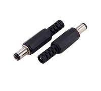 10/50PCS 2 Pin DC022B 5.5 x 2.1mm 3.5x1.3 mm DC Power Jack Supply Socket DC Female Panel Mount Connector 5.5 * 2.5MM(2.5x5.5mm Male,200 PCS)