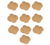 10 / 50Pcs 4x6 Inch Brown Brown Paper String Business Envelope Closure Design Heart Clasp Cardboard Envelopes Set Paper Envelope with String Button Closure