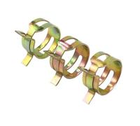 10~50pcs/Lot 65MN Steel Inner Diameter 5mm - 25mm Galvanized Spring Hose Clamp Elastic Steel Buckle Water Pipe Hoop(ID 12mm 50pcs)