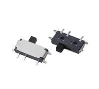 10/50Pcs/lot 7-Pin On/Off 1P2T SPDT MSK-12C02 SMD Toggle Slide Switch For MP3 MP4(Bags Black,50 PCS)