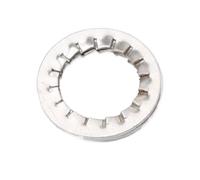 10-50Pcs M2.5-M24 304 Stainless Steel External Internal Toothed Serrated Lock Washer Gasket(GB861.2 internal,20pcs M10)