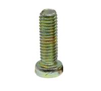 10-50pcs M2 .5 M3 M4 M5 M6 Carbon Steel DIN84 Slotted Cap Head Slot Column Round Cheese Screw Bolt GB65(M4-40mm(10pcs))