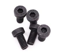 10/50pcs M2 .5 M3 M4 M5 M6 M8 Black 304 Stainless Steel Allen Hexagon Ultrathin Head Bolt Hex Socket Ultra Thin Flat Wafer Screw(8mm,M2.5 50pcs)
