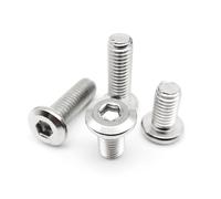 10-50pcs M2-M8 304 A2 Stainless Steel Furniture Connector Screws | DIN 7991 | Hex Socket Flat Head Machine Bolts | Joint Fastening Hardware (3-100mm)(5mm,50pcs M3)