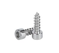 10-50Pcs M3 .5 M4 M5 M6 HA Nickel-plated Socket Head Cap Self-tapping Screw(35mm,M6(10PCS))