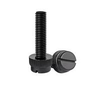 10-50pcs M3/M4/M5/M6/M8 Nylon Slotted Knurled Thumb Adjusting Screws, M6x8mm(20pcs)