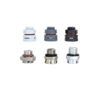 10-50pcs M5-M20 IP68 Nylon Vent Plug | Waterproof Screw Automatic Exhaust Breathable Valve(Black,M16x1.5,50Pcs)