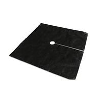 10/50pcs Orchard Agricultural Weed Cover Durable Weeding Cloth, Black Pe Gardening Mulch Cloth Mulch, Special for Apple Peach Fruit Trees (Color : 1.2x1.2m 10pcs)