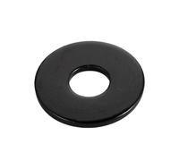 10-50pcs/pack Black 304 Stainless Steel Flat Washers M1.6 M2 .5 M3 M4 M5 M6 M8 M10 Plain Gasket Ring GB98(M5x10x1 30pcs)