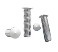 10-50pcs Stainless Steel 304 Spot Welding Screws M3 M4 M5 M6 M8 Weld Studs For Capacitor Discharge Projection(45mm,M8 (10pcs))