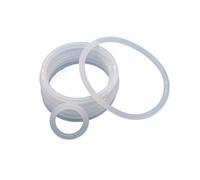 10 / 50pcs VMQ O Ring Gasket CS 3.5mm OD 10~150mm White Waterproof Washer Round O Shape Silicone Ring Food Grade Washing Machine Rubber Seal(H,OD 52mm ID 45mm-CS 3.5mm)