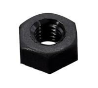 10-50pcs White Or Black Nylon Hex Nut Hexagon Plastic Nuts Metric Thread Suit For Screws Bolts M2-M20 For Elctricity Insulation(Black,M4 (100PCS))