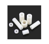 10-50pcs White Round Insulation Non-Threaded Hollowed Nylon Spacer Sleeve PCB Board Screw M7 M11 M14 M18(7x3x7,30Pcs)