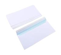 10-50Pcs Windowless White Envelope 10# Secure Business Envelope Can Hold A4 Paper Bill Invoice Self Sealing Envelope(20Pcs)
