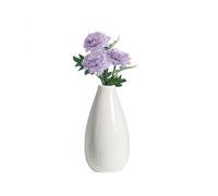10.5cm/4.1 inch Tall Ceramic Bud Vase Mini Single Stem Small Flower Vase Small Mouth Floral Vases Decorative Shelf Centerpieces Floral Holder for Home Office Decor
