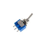 10/5PCS 6MM Rocker toggle switch MTS-101 102 103 113 123 202 203 302 402 403 PS-102 PS-202 ON OFF 2pin 3pin 6pin IDGTTLDF(102 3pin2lock 10pcs)