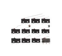 【10-5PCS】Small limit door switch button KW11-3Z travel switch 5A 1250 250V~10T85 self reset 2Pin 3Pin(KW11-3Z-A,5PCS)