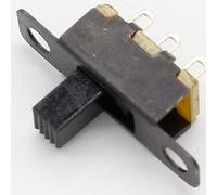 10 5V 0.3A mini size black SPDT slide switches suitable for small DIY power supplies Nice processing