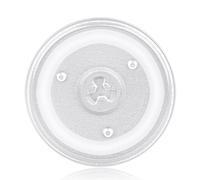 10.6in Microwave Glass Turntable, Microwave Glass Plate Replacement Parts Compatible with Hamilton Beach P90D23AL-R1/GE WB48X26755/WPW10551236