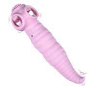 10.6in Thrusting Realistic Big Dildo Vibrator Sex Toy for Women, Liquid Silicone Vibrating Heating Dildo Stimulator with Remote, 10 Telescopic & Vibration Modes G-spot Clitoral Anal Massager (Pink)