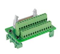 10 * 7 * 5 IDC26P DIN Rail 26Pin 5mm Mount Interface Module Male Connector Breakout Board Idc Wire Flat Ribbon Cable 26 Pins Type-c Jst Breakout Board HEITIGN