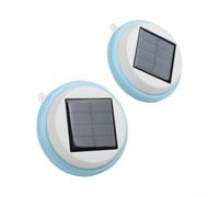 10.7cm Solar Water Lamp 2 Pack 10h Runtime(Colored Diamond)