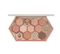 10 8g Honeycomb Broken Diamond Eyeshadow Palette Matte Pearlescent Glitter Daily Gentle Eye Makeup Easy to Color Long-lasting Fine Embellishment All- for Commuting Suitable Beginne