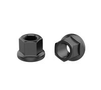 10.9 Grade 45# Carbon Steel Hexagon Flange Nuts M8 M10 M12 M14 M16 M18 M20 M22 M24 M27 M30 M36 Clamping Cap With Glasket(M10 5PCS)