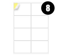 10 Address Labels Per A4 Sheet, 25 Sheets 250 Addresss Label, Self Adhesive Mailing Printer Shipping Label for Inkjet and Laser Printers, Printable Sticky Sheet Sticker [JAM Free]