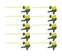 10 Adjustable Trigger Sprayer Nozzles for Easy Replacement Stream and Mist Options for All Cleaning Needs