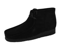 (10 (Adults')) Clarks Originals Wallabee Men's Black Suede Boots