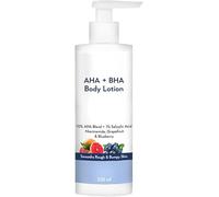 10% AHA + 1% BHA Body Lotion for Men & Women - Body Lotion for Dry Skin - Detans, Smooths Rough & Bumpy Skin 200ml