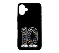 10 Airplanes Birthday Double Digits Case for iPhone 16 Plus