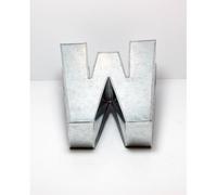 10” Alphabet Shape Cake Tin Mould Pan - Name The Cake - A to Z All Letters (W)