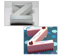 10” Alphabet Shape Cake Tin Mould Pan - Name The Cake - A to Z All Letters (Z)