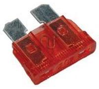10 Amp ATO Standard Car Blade Fuse - Red - Pack Of 10