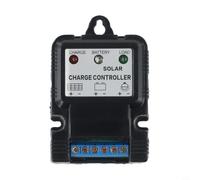 10 Amp Solar Panel Controller 6V 12V Automatic for pwm Charge Regulator LED Status for RV for camper Marine