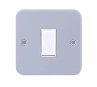 10 Amp Switch 1 Gang 2 Way in Metal Clad